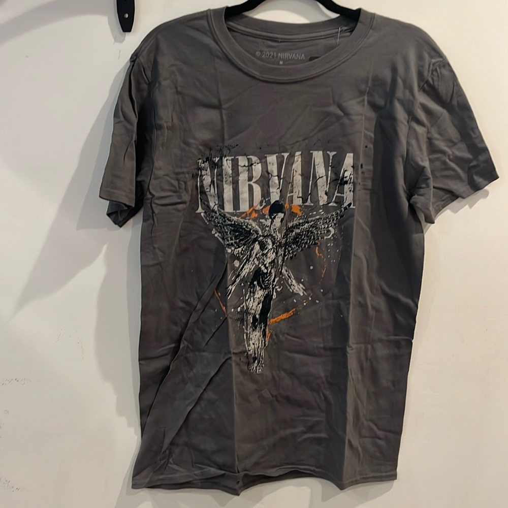 Prettylittlething nirvana tshirt dress